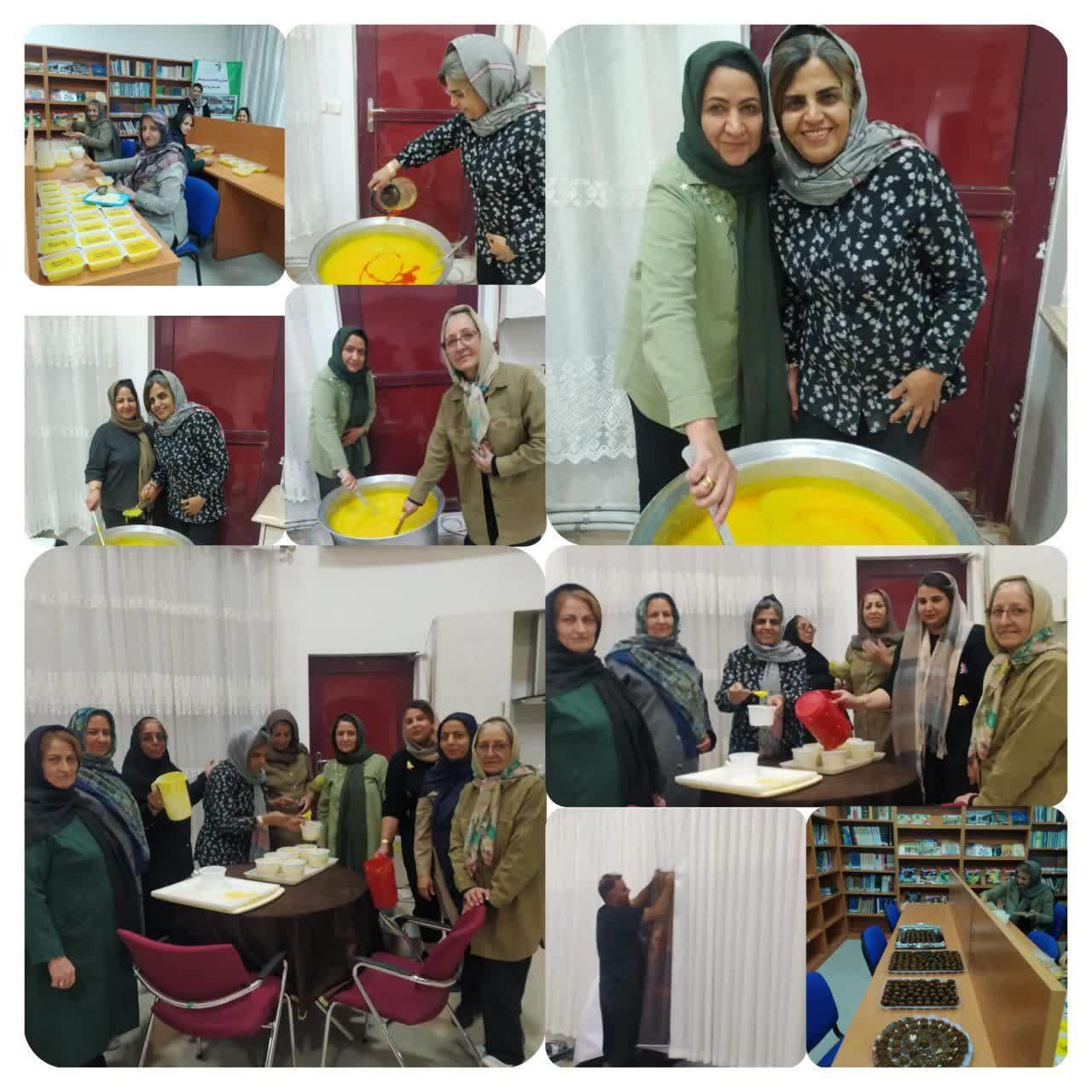 مراسم دهه فاطمیه خانه امید2 1404