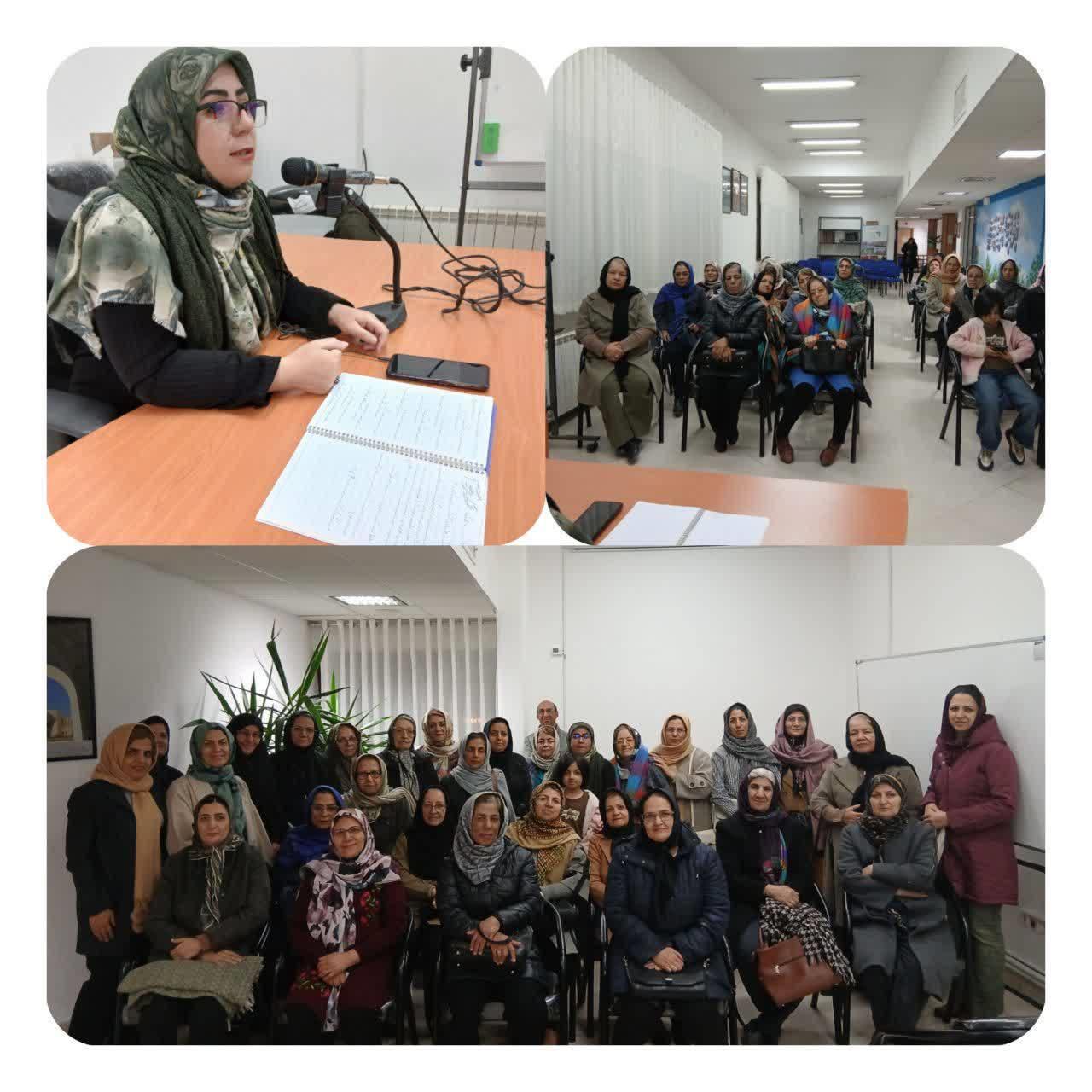 هفتمین جلسه کتاب‌خوانی در خانه امید بازنشستگان بیرجند برگزار شد