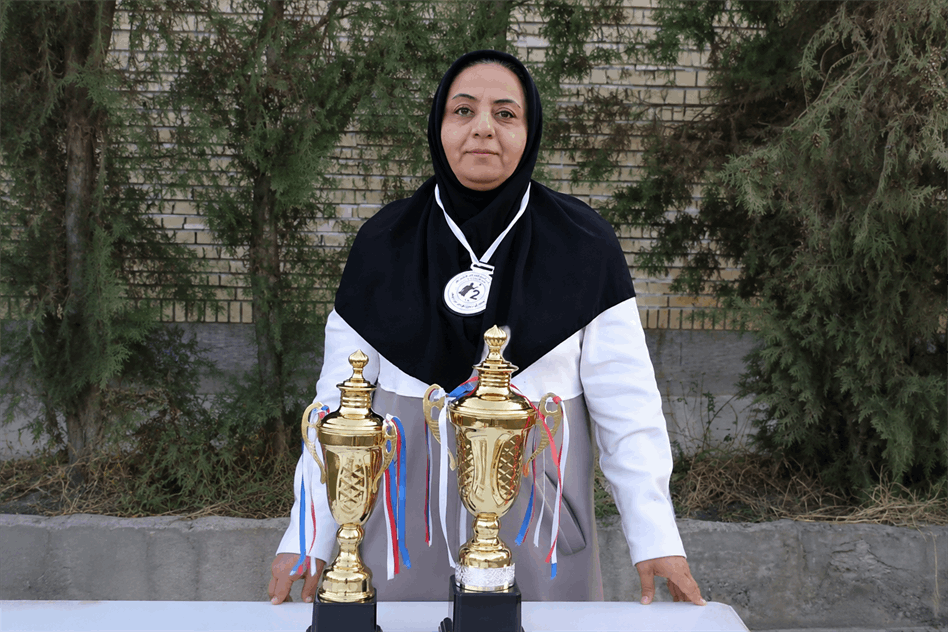 درخشش بانوی بازنشسته خراسان جنوبی در مسابقات رنکینگ مجازی خوزستان